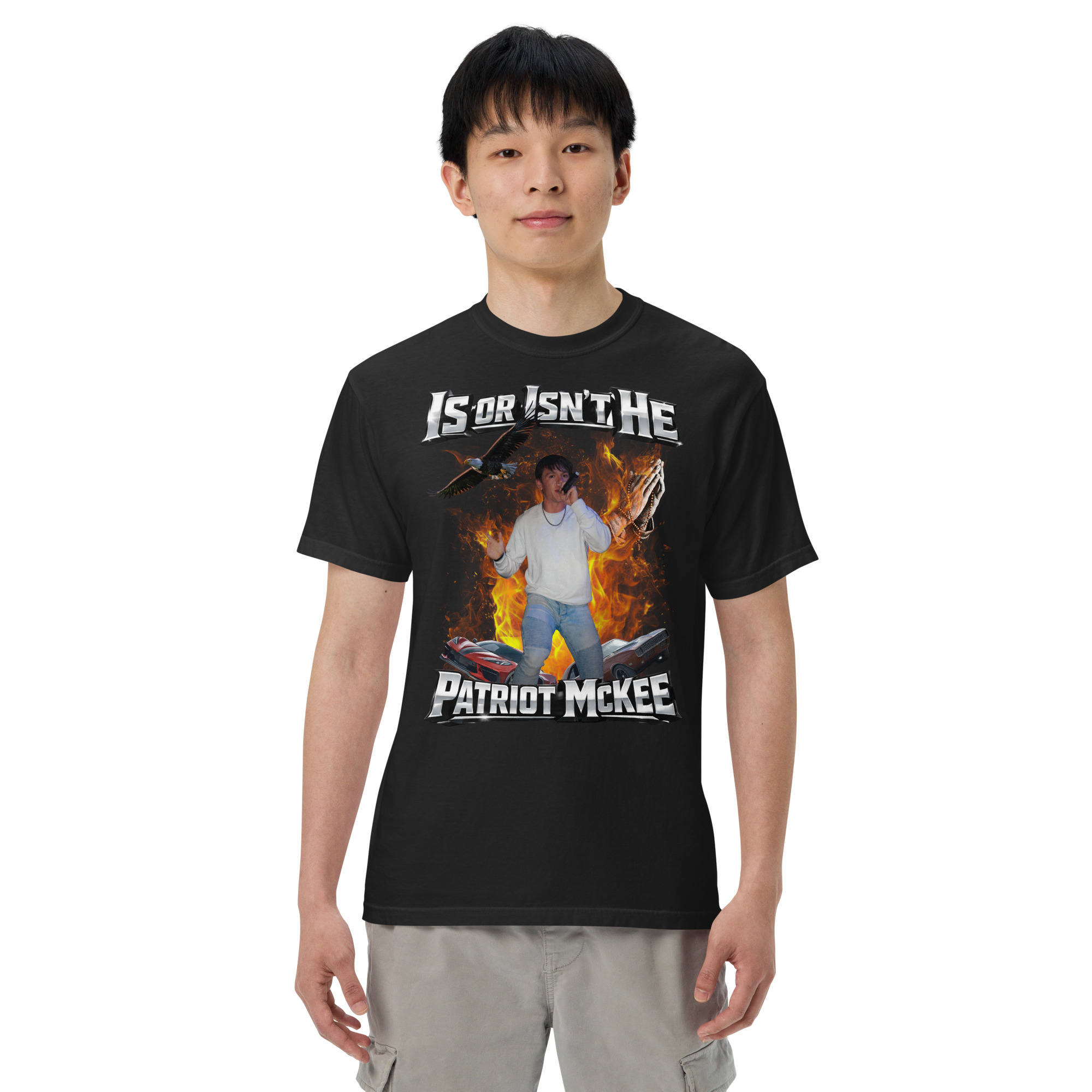 "Is or Isn't He" T-Shirt - Image 2